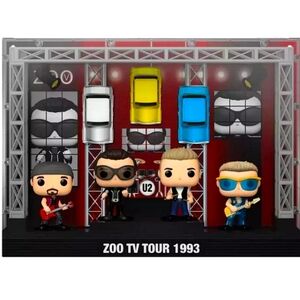 NIB 2022 Funko Pop Moment Deluxe U2 ZOO TV TOUR 1993 Walmart Limited Edition
